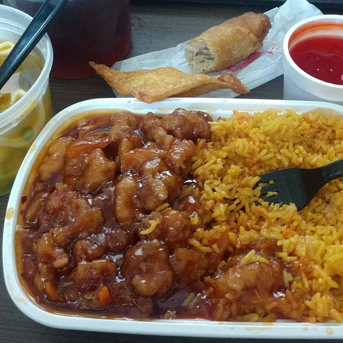 orange chicken 陈皮鸡